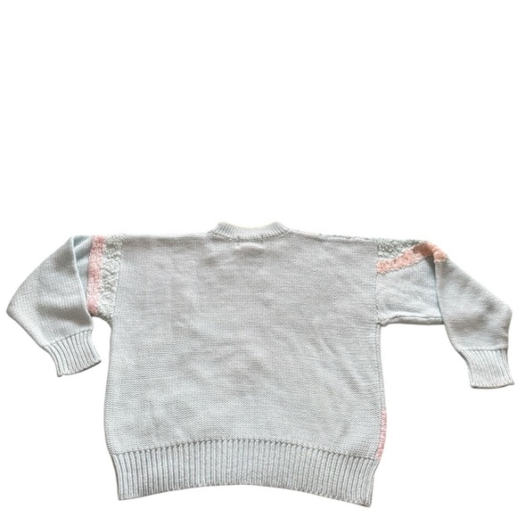 Vintage Jaclyn Smith Pastel Knit Sweater | Textured 80s/90s Pullover | Size M - Picture 8 of 9